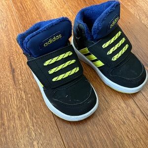 Adidas baby boy high top sneakers